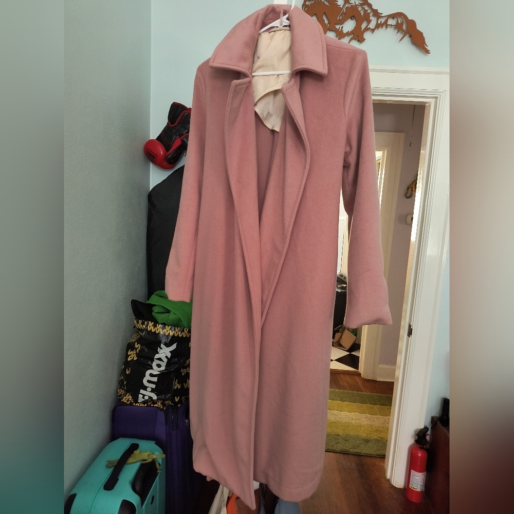 FP wool duster coat, S